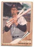 1962 Carl Yastrzemski Topps #425 Boston Red Sox HOF BV $250