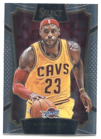 LeBron James 2021 2022 Panini Select Concourse Series Mint Card #100