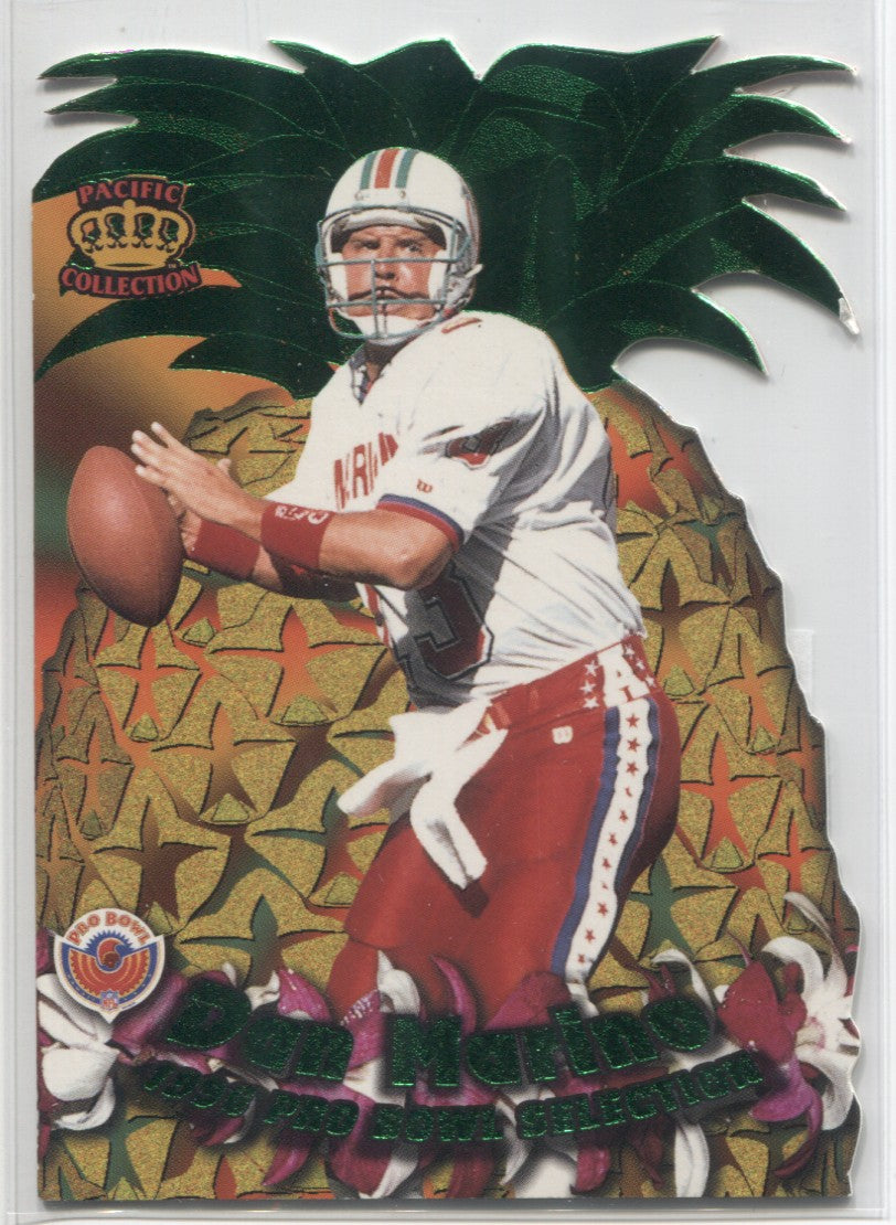 Dan Marino AFC Pro Bowl Topps Miami Dolphins Chromed Football Trading Card