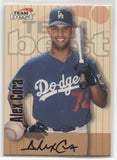 1998 Alex Cora Team Best AUTO AUTOGRAPH Los Angeles Dodgers