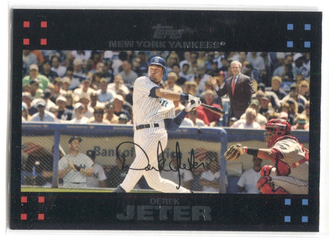 Derek Jeter Autographed Signed 1999 World Series Baseball -  Sweden
