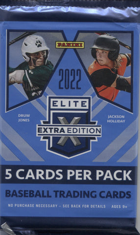 2022 Panini Elite Extra Edition Baseball Hobby, Pack