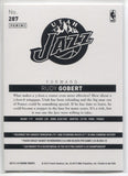 2013-14 Rudy Gobert Panini NBA Hoops ROOKIE RC #287 Utah Jazz 2
