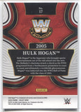 2022 Hulk Hogan Panini Select WWE HALL OF FAME SELECTION #17 WWE Legend Hulkamania