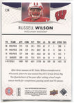 2012 Russell Wilson Upper Deck STAR ROOKIE RC #134 Seattle Seahawks 1