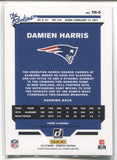 2019 Damien Harris Panini Donruss THE ROOKIES AUTO AUTOGRAPH ROOKIE 244/299 RC #TR-9 New England Patriots