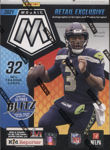 2021 Panini Mosaic Football, Blaster Box