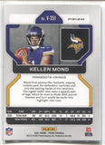 2021 Kellen Mond Panini Prizm HOLO SILVER VARIATION ROOKIE RC #V351 Minnesota Vikings