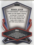 2013 Derek Jeter Topps CUT TO THE CHASE DIE CUT #CTC-3 New York Yankees HOF