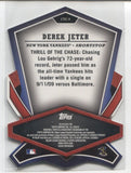 2013 Derek Jeter Topps CUT TO THE CHASE DIE CUT #CTC-3 New York Yankees HOF