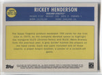 2021 Rickey Henderson Topps 70 YEARS OF TOPPS BASEBALL CHROME REFACTOR #70YTC20 Oakland A's HOF