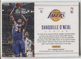 2012-13 Shaquille O'Neal Panini Marquee SLAM DUNK Los Angeles LA Lakers Shaq #10