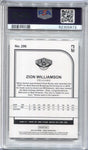 2019-20 Zion Williamson Panini NBA Hoops TRIBUTE ROOKIE RC PSA 10 #296 New Orleans Pelicans 5873