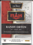 2022 Randy Orton Panini Select WWE SELECTIVE SWATCHES MAT RELIC #SW-RKO Monday Night Raw 2