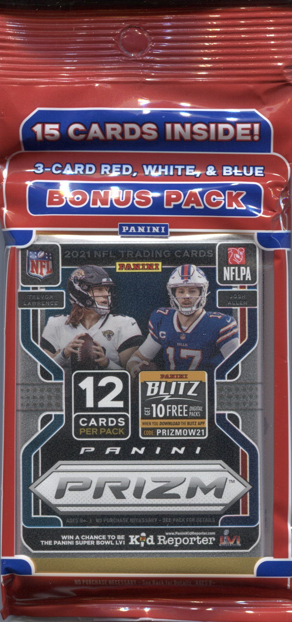 2021 Panini Prizm Football Cello Multi Pack