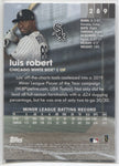 2020 Luis Robert Topps Stadium Club ROOKIE RC #289 Chicago White Sox 1