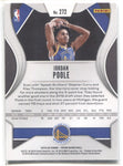 2019-20 Jordan Poole Panini Prizm ROOKIE RC #272 Golden State Warriors 15