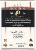 2006 Joe Jacoby Upper Deck Legends LEGENDARY SIGNATURES AUTO AUTOGRAPH #64 Washington Redskins
