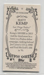 2016 Matt Kemp Topps Gypsy Queen GOLD MINI 17/50 #54 San Diego Padres