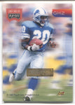 1996 Barry Sanders Playoff Contenders GROUND HOGS #GH2 Detroit Lions HOF 2