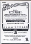 2018 Ozzie Albies Donruss Optic ORANGE RATED ROOKIE 108/199 RC #36 Atlanta Braves