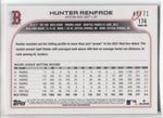 2022 Hunter Renfroe Topps Series 1 BLACK BORDER 49/71 #174 Boston Red Sox