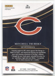 2017 Mitchell Trubisky Panini Select SILVER FIELD LEVEL ROOKIE RC#253 Chicago Bears