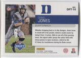 2019 Daniel Jones Panini Score RED ZONE ROOKIE RC #DFT-14 New York Giants