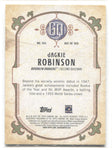 2022 Jackie Robinson Topps Gypsy Queen SP SHORT PRINT #301 Brooklyn Dodgers HOF 2