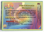 1994 The Ultimate Weapon Collect-A-Card Mighty Morphin Power Rangers Series 1 HOBBY POWER FOILS #59