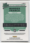 2019 Wander Franco Donruss Optic RATED PROSPECT RC #RP7 Tampa Bay Rays 2