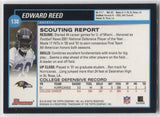 2002 Ed Reed Bowman ROOKIE RC #138 Baltimore Ravens HOF 1