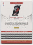 2012-13 Damian Lillard Panini NBA Hoops ROOKIE RC #280 Portland Trail Blazers 2