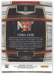 2022 Cora Jade Panini Select WWE CONCOURSE TRI-COLOR ROOKIE RC #65 NXT