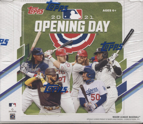 2021 Topps Opening Day Baseball Hobby, Box