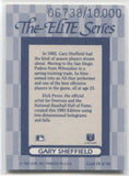1993 Gary Sheffield Donruss THE ELITE SERIES 06738/10000 #28 San Diego Padres