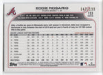 2022 Eddie Rosario Topps Series One RED FOILBOARD 043/199 #153 Atlanta Braves