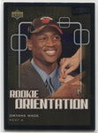 2003-04 Dwyane Wade Upper Deck Victory ROOKIE ORIENTATION ROOKIE RC #105 Miami Heat 2