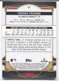 2022 Freddie Freeman Topps Triple Threads CITRINE 34/75 #67 Los Angeles Dodgers