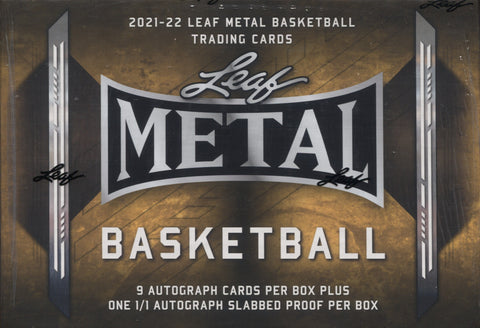 2021-22 Leaf Metal Basketball Jumbo, Box