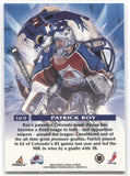 1997-98 Patrick Roy Pinnacle MASKS #5 Colorado Avalanche HOF