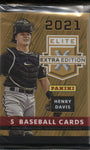 2021 Panini Elite Extra Edition Hobby Baseball, Pack