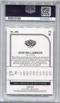 2019-20 Zion Williamson Panini NBA Hoops TRIBUTE ROOKIE RC PSA 10 #296 New Orleans Pelicans 5871