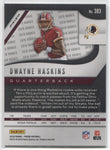2019 Dwayne Haskins Panini Prizm RED ICE ROOKIE RC #303 Washington Redskins 2