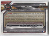 2018 Alek Thomas Bowman Chrome 1ST BOWMAN PROSPECT REFRACTOR #BDC155 Arizona Diamondbacks 2