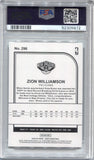 2019-20 Zion Williamson Panini NBA Hoops TRIBUTE ROOKIE RC PSA 10 #296 New Orleans Pelicans 5872