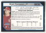 2004 Brad Thompson Bowman Chrome Draft Picks & Prospects GOLD REFRACTOR 09/50 #BDP163 St. Louis Cardinals