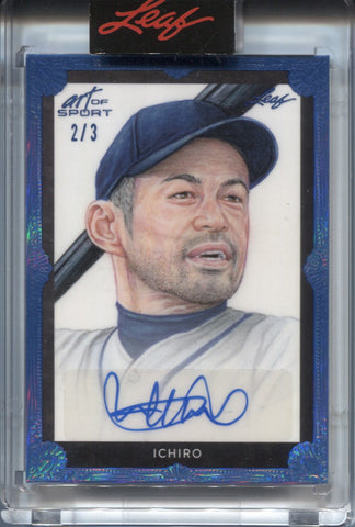 Lauren Taylor x Topps - Artist Autographed Ichiro Suzuki Base Card