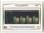 2014 Matt Chapman Bowman Chrome Draft Picks & Prospects REFRACTOR #CDP21 Oakland A's