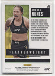 2021 Amanda Nunes Panini Chronicles Contenders Optic HOLO SILVER SEASON TICKET #270 Featherweight